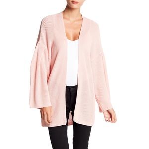 Nordstrom Abound Pink Wide Sleeve Cardigan
